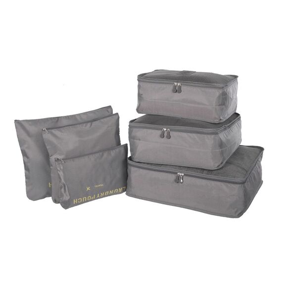 NICCI $76 6 Piece Set Luggage Organizers NEW - Picture 2 of 7